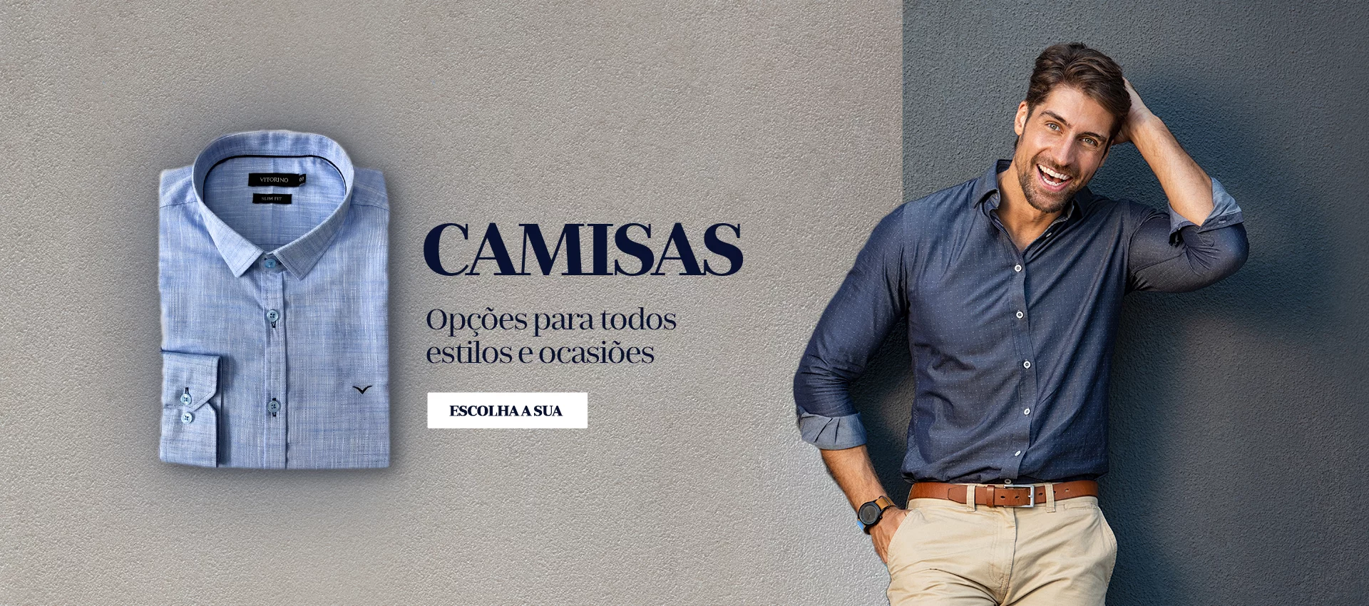 Camisas, opções para todos os estilos e ocasiões