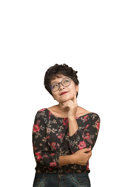 garota pensando